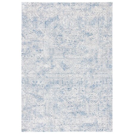 Safavieh Alhambra Distressed Bohemian Area Rectangle Rug, Ivory & Grey - 4 x 6 ft. ALH641B-4